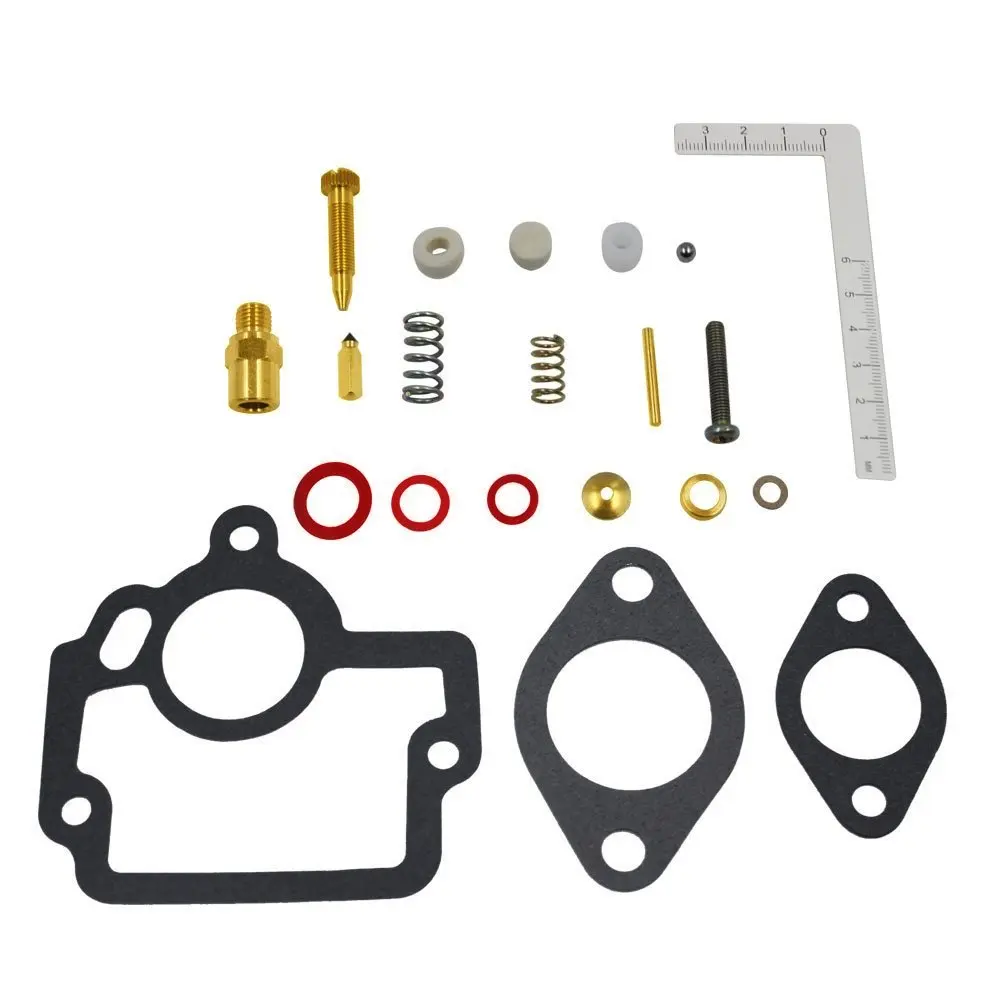 

Carburetor Repair Kit for International Farmall H HV I4 O4 W4 Tractor 45108D 50981D Replaces 1703-0061 BK10B IHCK12 VPD3686