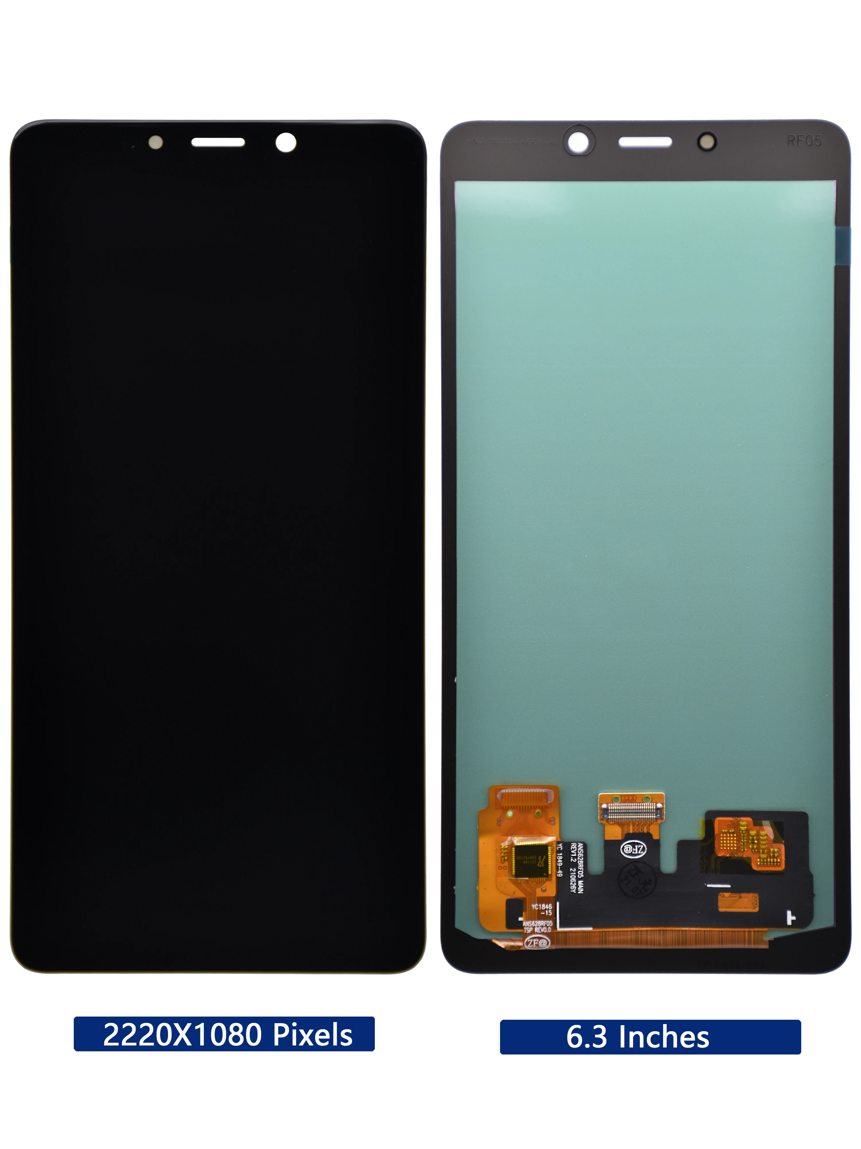 Pantalla Super Amoled de 6,3 pulgadas para Samsung Galaxy A9, 2018, A920, A920F, SM-A920F/DS, montaje de digitalizador con pantalla t&aacute;ctil-1