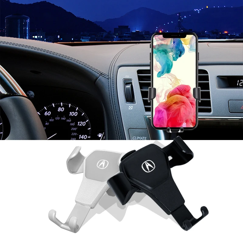

1pcs Universal Gravity Car Air Vent Clip Phone Holder for Acura RDX MDX ILX TLX CDX Integra ZDX RLX TSX RSX B17A1 B18C1 VTEC Etc