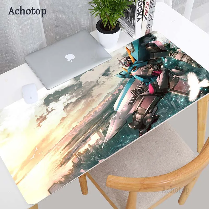 gaming mouse pad large 80x30cm mousepad deskpad computer gamer keyboard laptop mouse mat gundam desk mats for pc mause pad free global shipping