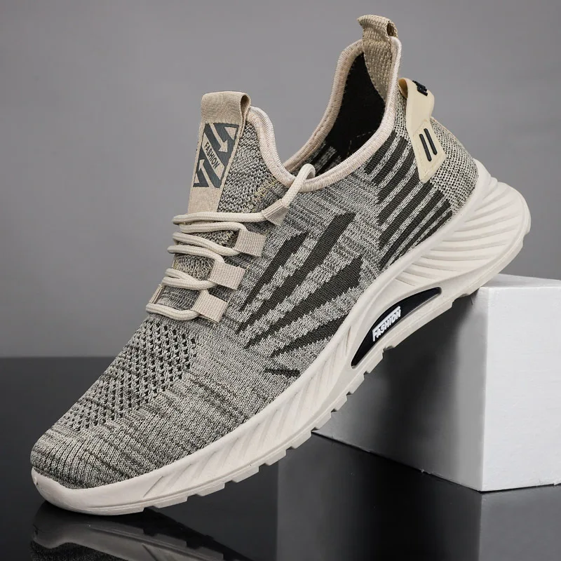 Мужские дышащие кроссовки удобная обувь для тренировок и бега прогулок вождения