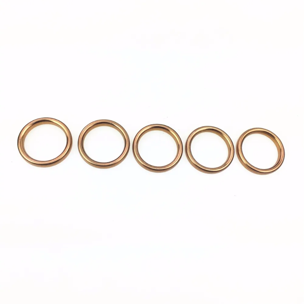 

Motorcycle exhaust pipe accessories Motorcycle modified copper gasket accessories 100pcs
