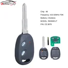Запасной дистанционный ключ KEYECU 433,92 МГц ID48 для Chevrolet Aveo 2009 2010 2011 2012 2013 2014 2015 2016 rk950тело CE 0678