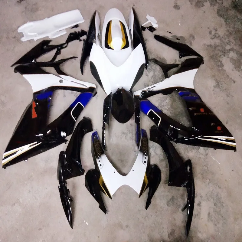 Горячая Распродажа обтекатель комплект для SUZUKI GSX R 600 750 K6 2006 2007 черный белый R600 R750