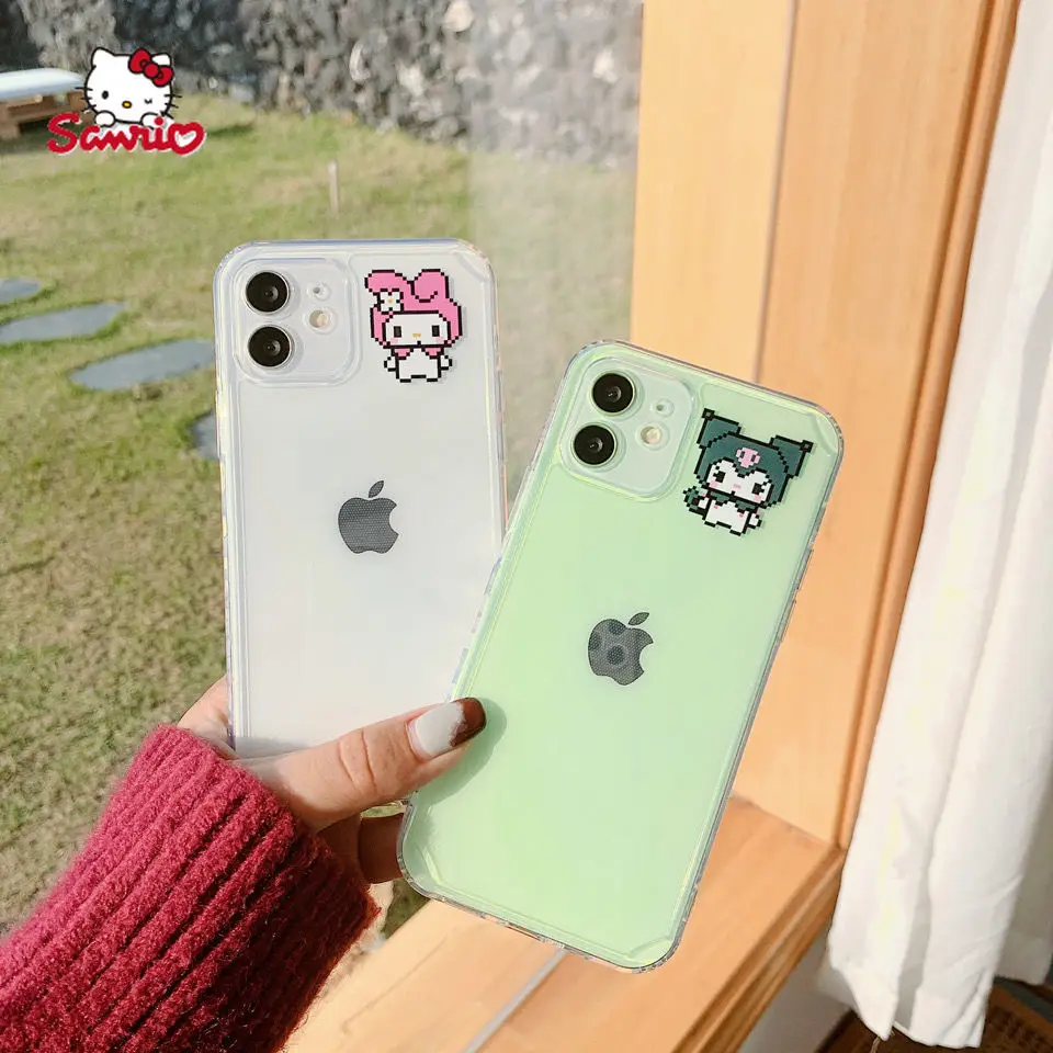 

Sanrio Kuromi Silicone Anti drop Phone Case for iPhone13 13Pro 13Promax 12 12Pro Max 11 Pro X XS MAX XR 7 8 Plus Cover