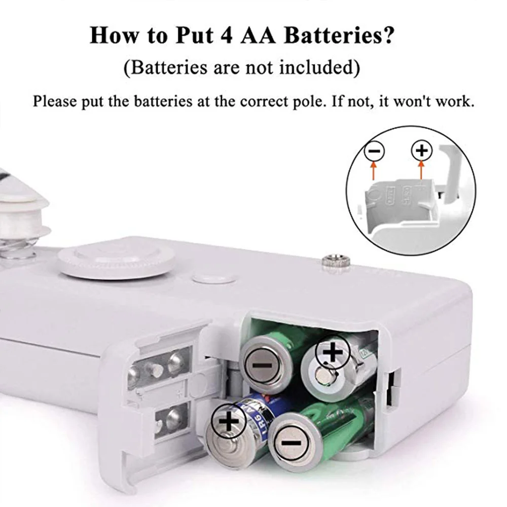 Портативная швейная машинка миниатюрный ручной беспроводной электрический