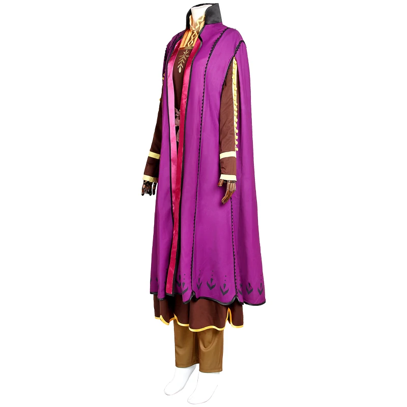 Новый маскарадный костюм Анны из фильма на Хэллоуин королевы принцессы для