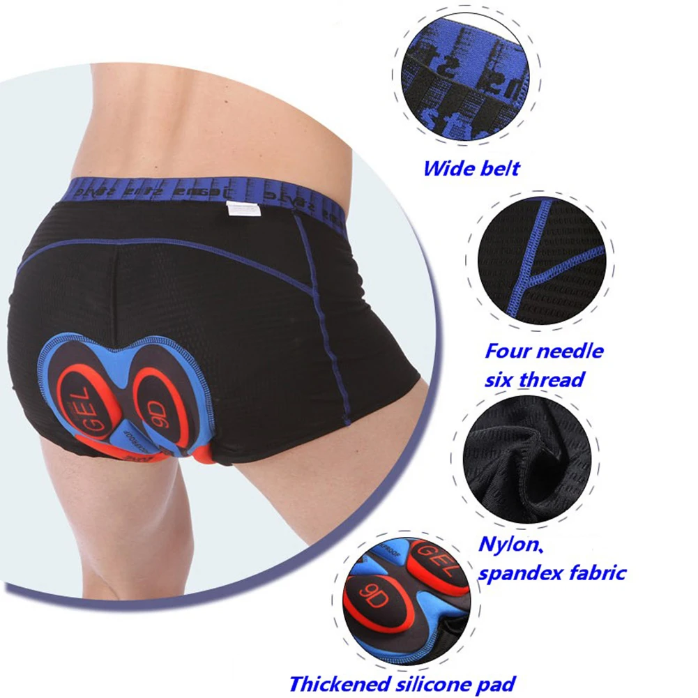 

MTB Bike Bicycle Riding Shorts Cycling Shorts Cycling Underwear Upgrade Gel Pad Shockproof Cycling Underpants Underwear for Man