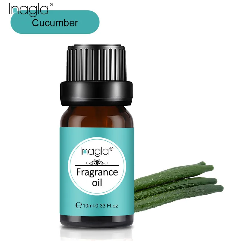 

Огурец Inagla 100% натуральный для ароматерапии, 10 мл, ароматическое масло для ароматерапии, диффузоры, массаж, Снятие напряжения, свежий воздух