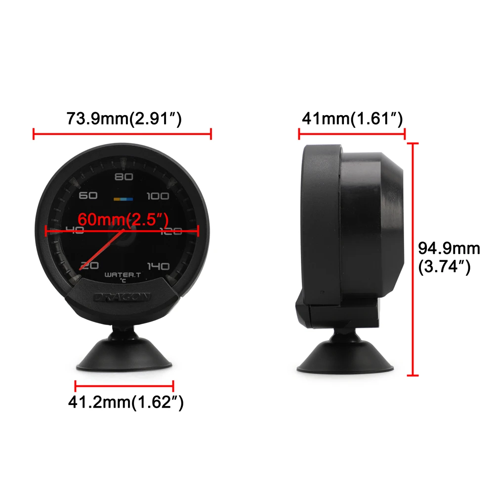 2 5 дюймовый масляный турбо пресс для температуры воды выхлопных газов воздуха