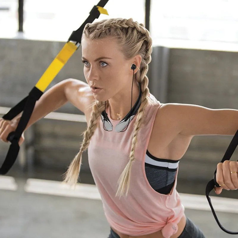 Хит продаж 3 цвета удобные спортивные Беспроводные наушники с шейным ободком