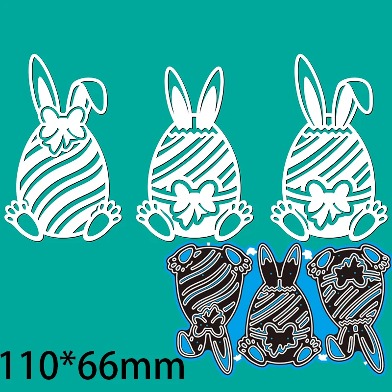 Пресс-формы пасхальное яйцо кролик поздравительная открытка украшение Сделай