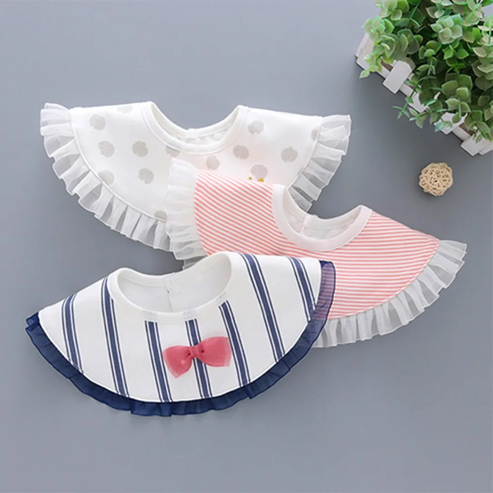 Детские нагрудники водонепроницаемый мягкий хлопок слюнявчик для ребенка