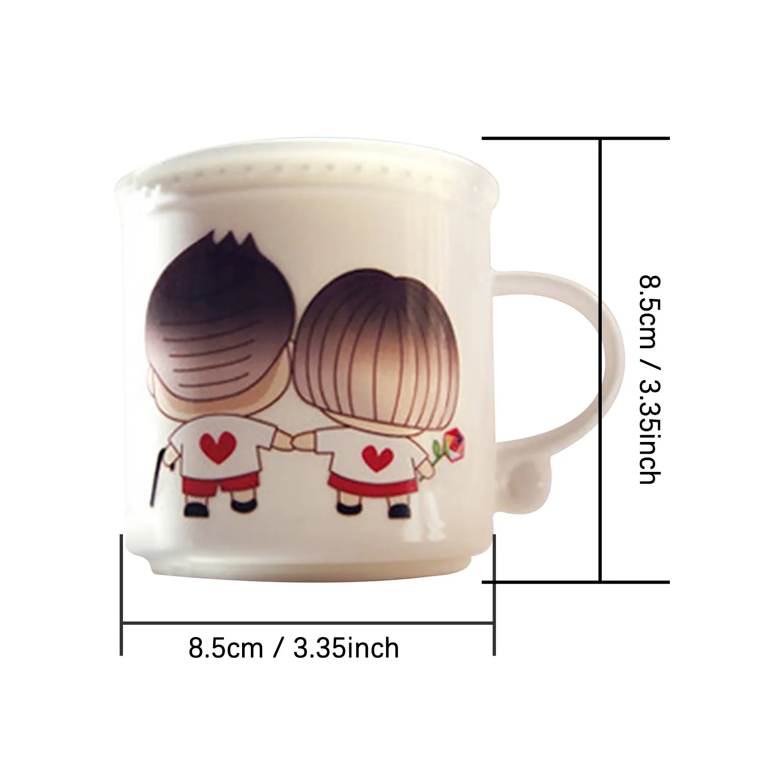 Подарок на день Святого Валентина кофейная кружка В креативном стиле популярная