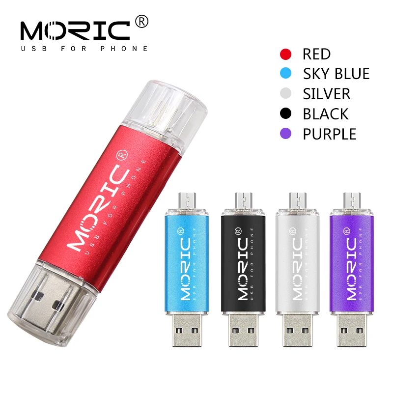 

Moric otg Usb Stick Type C Pen Drive 128 GB 64 GB 32 GB 16 GB USB Flash Drive 3.0 Hoge Snelheid Pendrive voor Type-C Apparaat
