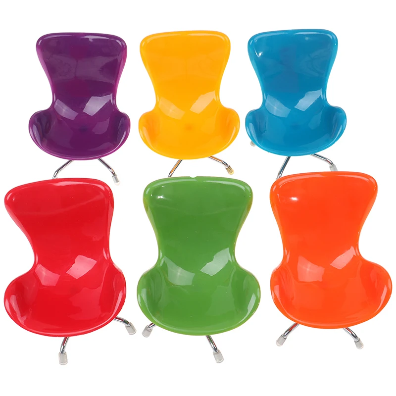 New Design 1/6 Dollhouse Miniature Chair Furniture Model Toys for Doll House Decoration 6 Colors Toy | Игрушки и хобби