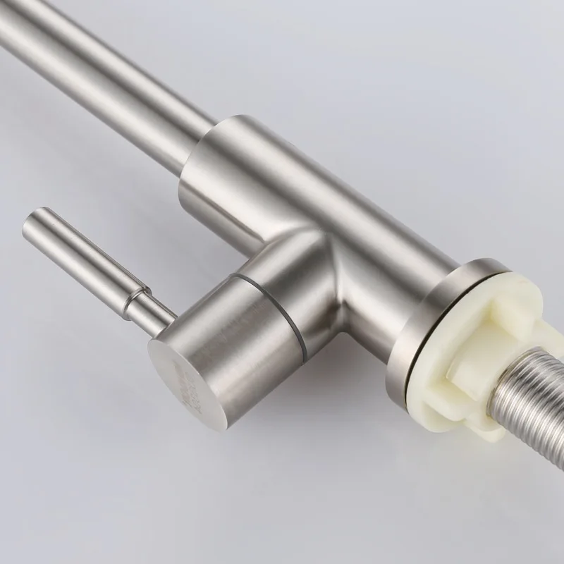 Смеситель кухонный с сенсорным экраном из нержавеющей стали