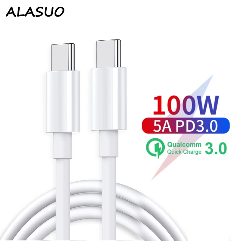 

PD Data Cable USB C to USB Type C Cable For Redmi Note 8 Pro Quick Charge 4.0 PD 60W Fast Charging For MacBook Pro S11 Charger