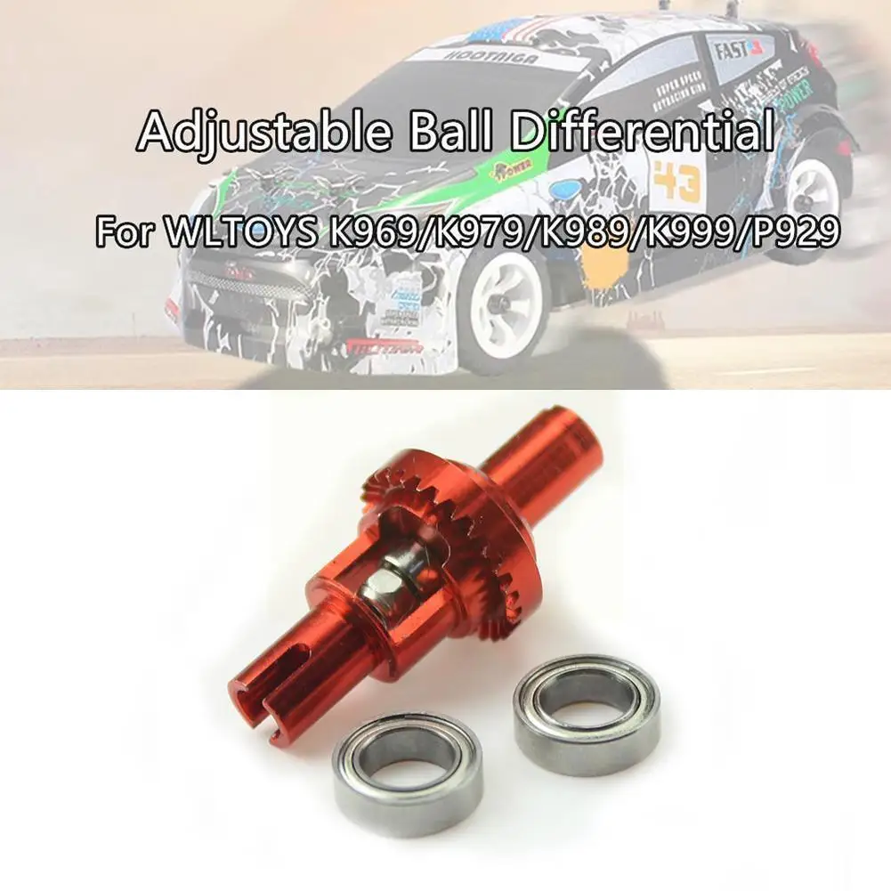 

K989-26 Metal Upgrade Adjustable Ball Differential Car Scale Auto Toy Box Remote Parts Control Accessories Wholesale 1/28 I8O5
