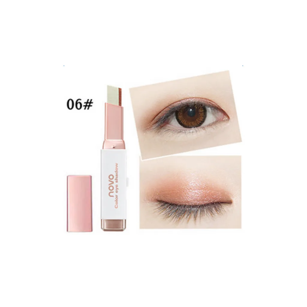 

3X Dual Color Eye Shadow Makeup Pen Natural Eyeshadow Crayon Sticks