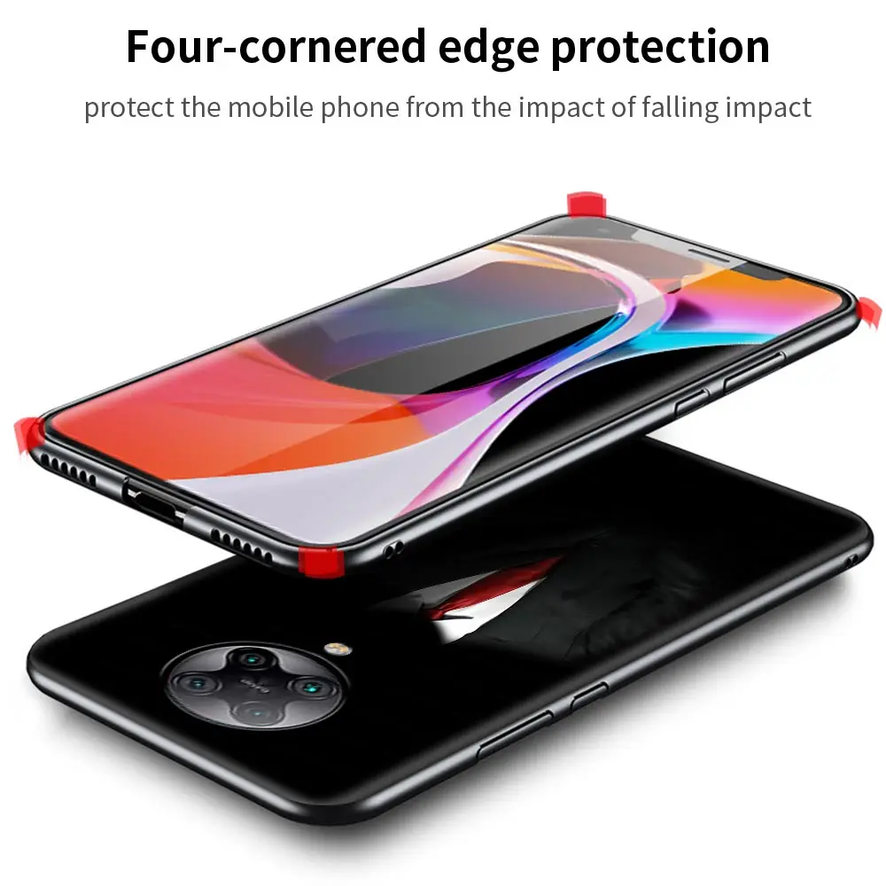 

Dark Suit Mystery Man Shockproof Cover for Xiaomi Mi 9T 9 10 CC9E 8 Note 10 Pro Lite Poco F1 X2 F2 M2 Phone Soft Case Shell
