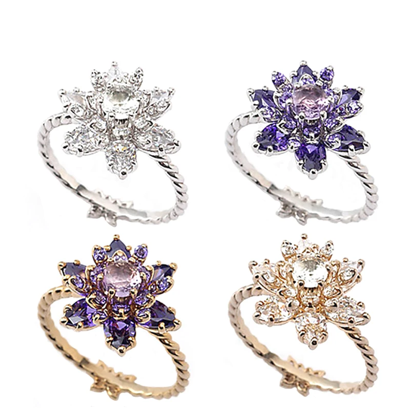 

Japanese Anime Tsukino Usagi Moon 925 Sterling Silver Ring Artificial Crystal Charm Jewelry For Women Girls Gifts