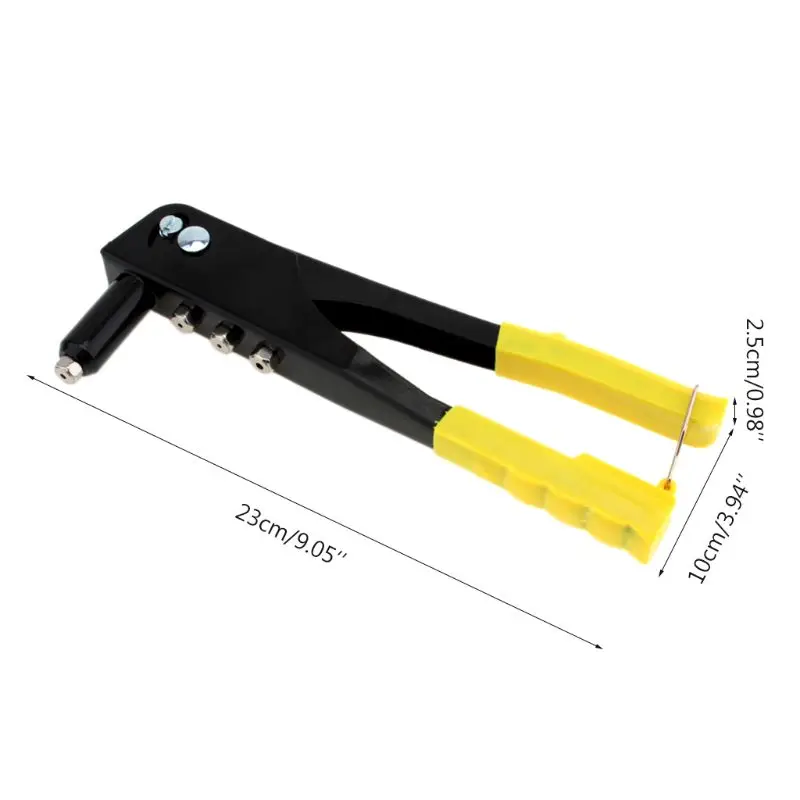 

Double Handle Pulling Core Manual Riveter Hand Gutter Repair Heavy Duty Hardware Metal Woodworking Tools