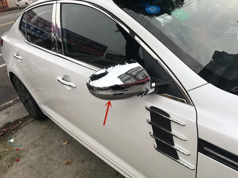 

For Kia K5 2011-2017 High-quality ABS Chrome Rearview mirror cover Anti-Rub protection Decoration Car styling