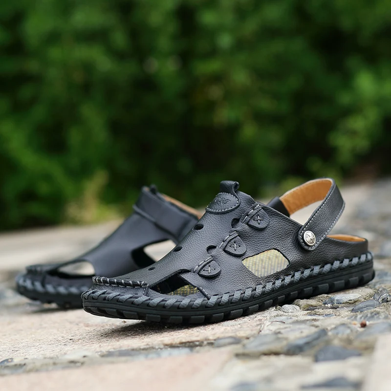 

Sandali Da Uomo Sandalet Erkek Shoes Men Sandals Sandalia Rasteira Roman Vietnam Sandalias Cuero Deportivas Hombre Rubber