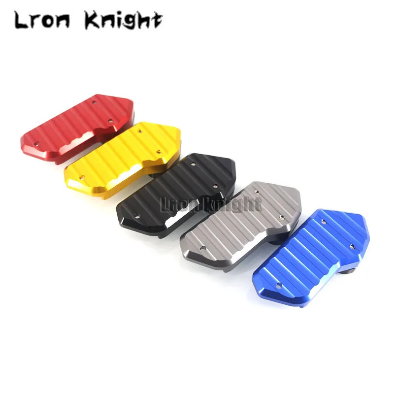 For KYMCO AK550 AK 550 2017 2019 Motorcycle CNC Kickstand Foot Side Stand Extension Pad Support Plate With Logo | Автомобили и