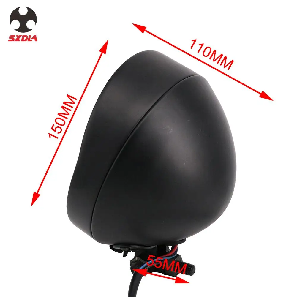 

Universal Motorcycle Headlight Headlamps Head Lights Assembly Lamp Headlamp For Street Bike