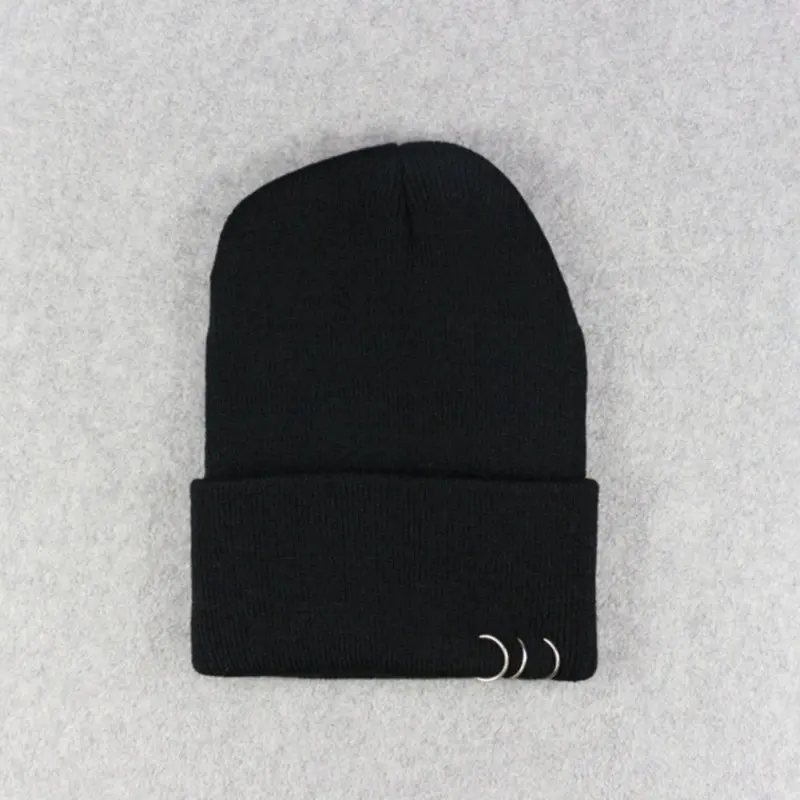 

Beanies For Women Men Solid Woolen Thickened Knit Cap Warm Hat Man Beanie Winter Hats Bonnet Warmer Soft Hat Winter Beanie