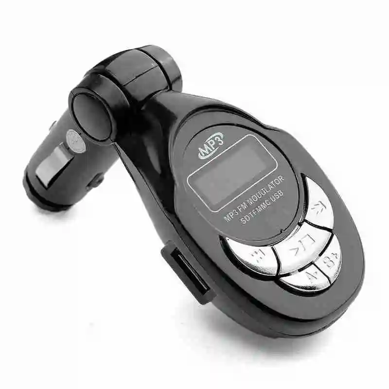 Автомобильный комплект USB адаптеров беспроводной Bluetooth FM передатчик черный Аудио