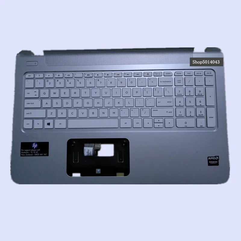 90% новый оригинальный ноутбук замена Упор для рук верхняя крышка с клавиатурой