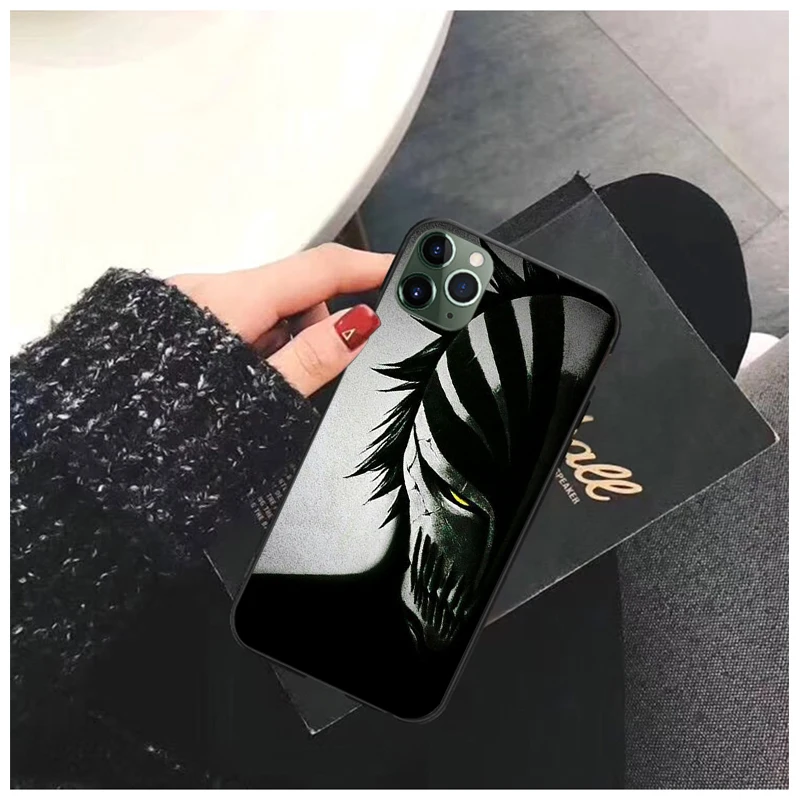Чехол для телефона Ichigo Kenpachi отбеливающий с рисунком манги iPhone 11 13 12 Pro Max чехол XS MAX