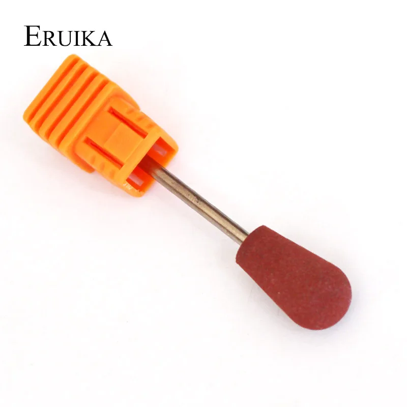 NO4 ERUIKA 10*18 мм Силиконовое сверло для ногтей гибкое Poilsher роторное сверло для маникюра и педикюра аксессуары инструменты для полировки ног - Цвет: NO4