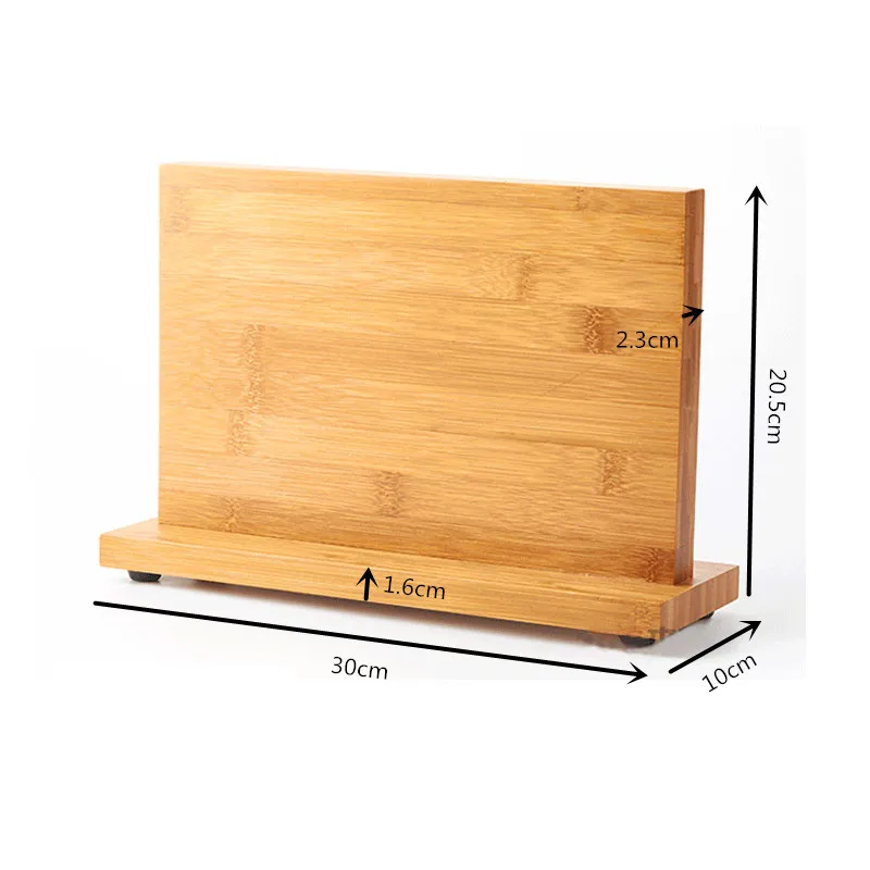 Качественный креативный магнитный держатель для ножей бамбуковый непористый