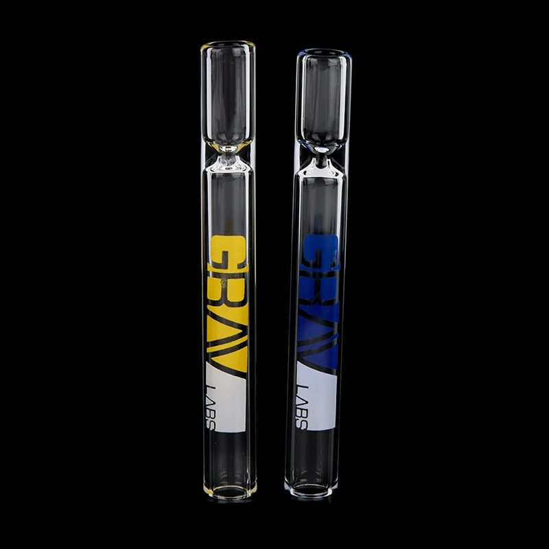 1 шт. стеклянная мини трубка для курения с двумя стеклянными ножками| |