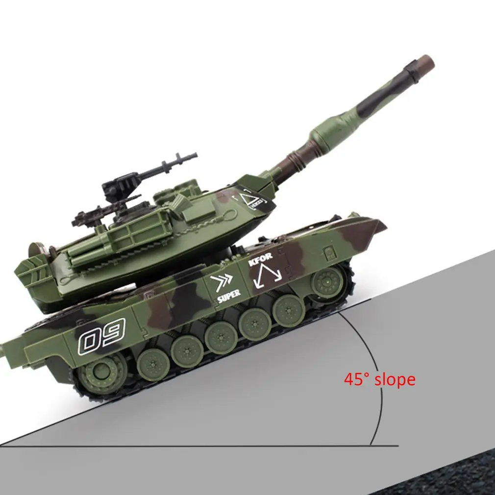 RC Battle Tank Crawler Tactical Vehicle Main Military Remote Control with Shoot Bullets Model Electronic Toys 1:32 | Игрушки и хобби