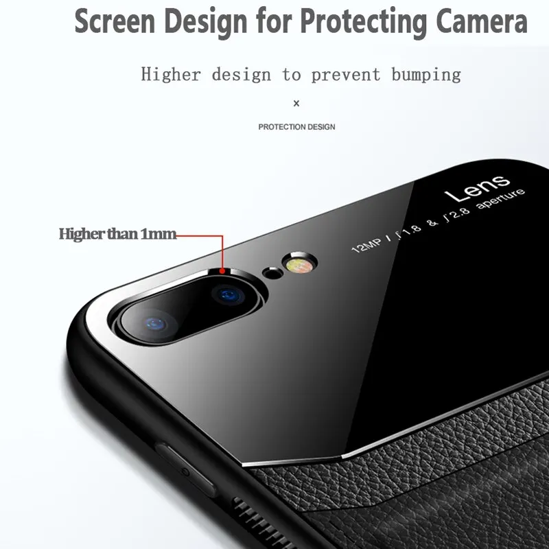 Чехол KISS для OnePlus 7 Pro кожаный чехол с зеркальным стеклом силиконовый ударопрочный