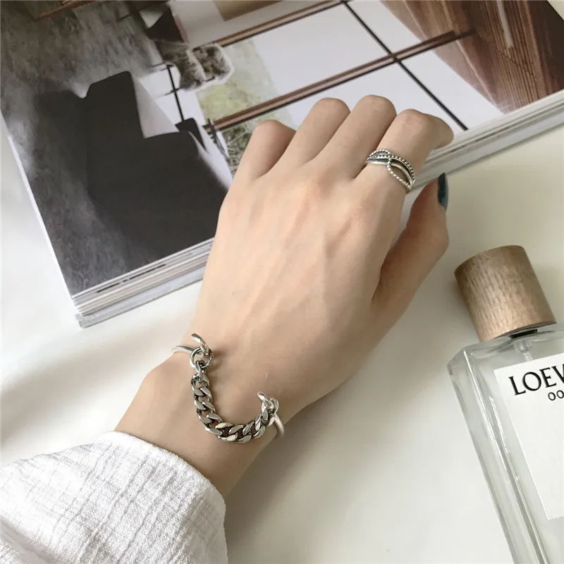 RUIYI реальные 925 стерлингового серебра женские модные туфли в лаконичном стиле