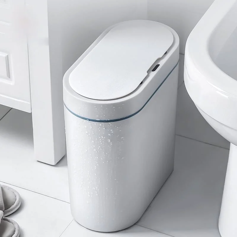 

Smart Sensor Trash Can Electronic Automatic Household Bathroom Toilet Waterproof Narrow Seam
