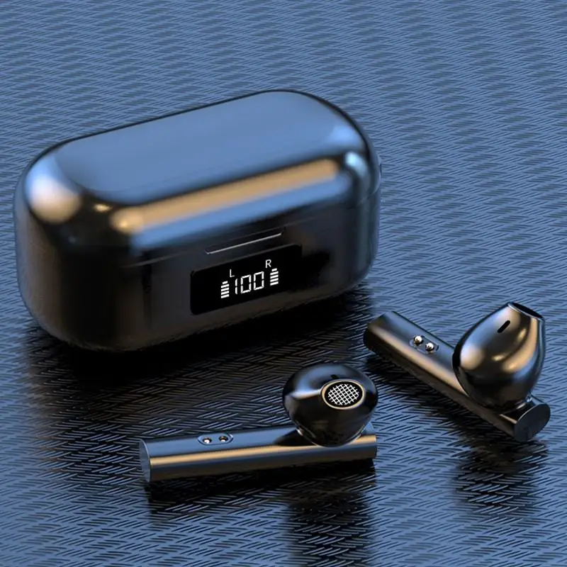 

Новые беспроводные наушники Bluetooth 5,0, гарнитура с сенсорным управлением и светодиодным дисплеем, TWS, деловые спортивные бинауральные наушни...