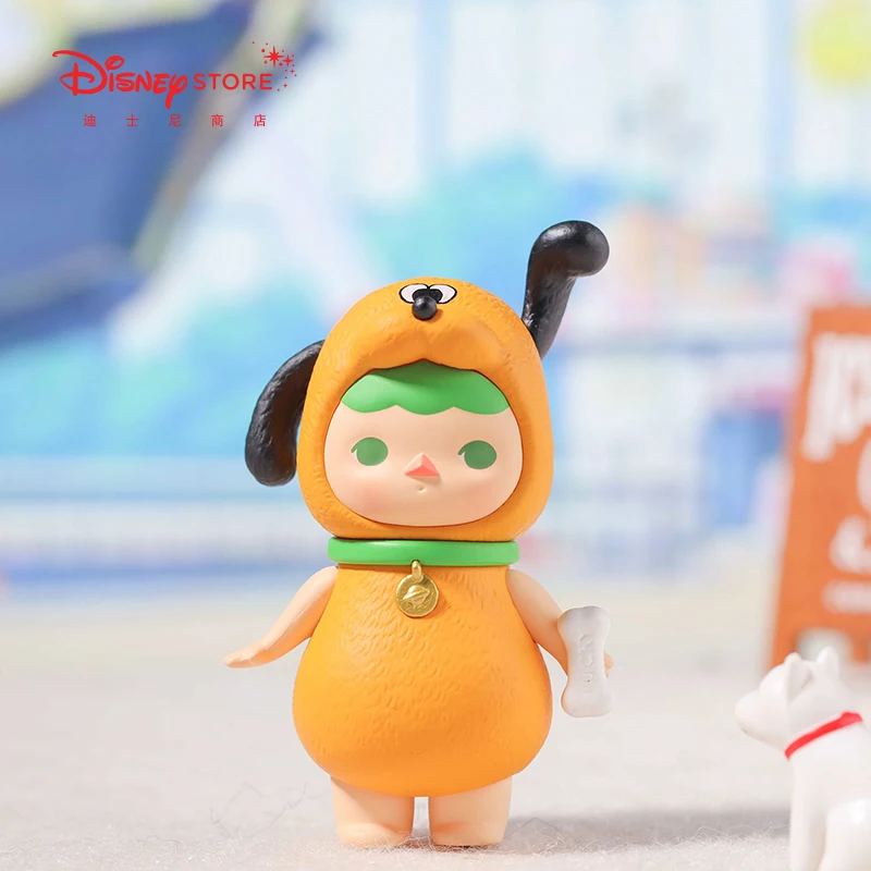 

Disney Genuine Cartoon Anime PUCKY Mickey Family Series Egg Blind Box Toy Doll Decoration Figures Gift