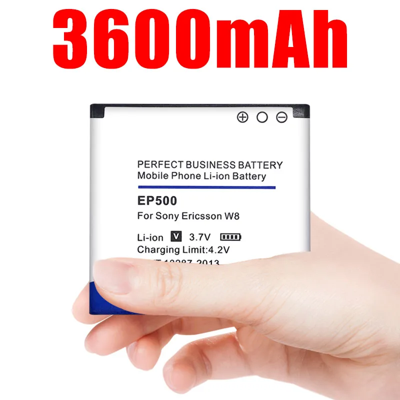 Литий ионный аккумулятор для телефона 3600 мАч EP500 Sony Ericsson Xperia ST17I ST15I SK17I WT18I X8 U5I E15i