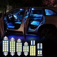6pcs error free auto led bulbs car interior lights kit dome reading light trunk lamp for toyota crown s180 2000 2008 accessories