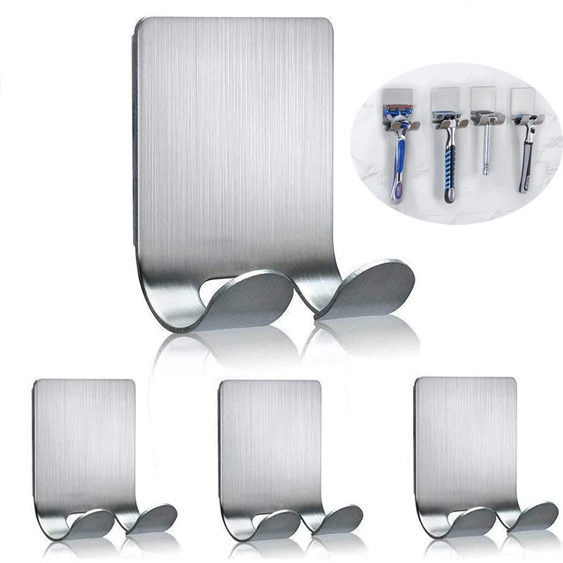 304 Нержавеющая сталь Бритвы Держатель для душа Ванная комната стены бритвы