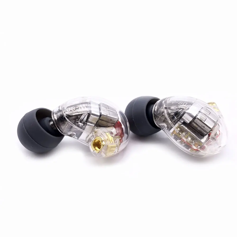 Наушники вкладыши MMCX 8BA Для Shure SE846 Сбалансированные драйверы для ушей Hi Fi Knowles BA +