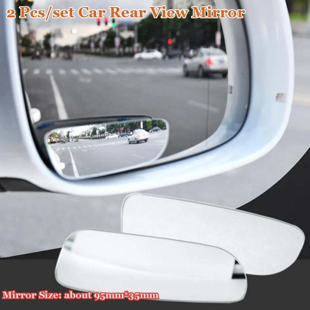 

2 Pcs/set Car Rearview Mirror 360 Degree Adjustable Reversing Wide Angle Blind Spot Parking Mirror