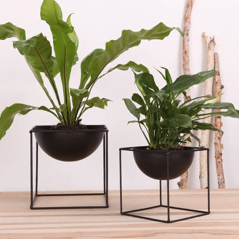 Подставка для цветов напольный балкон гостиной круглый горшок растений полка